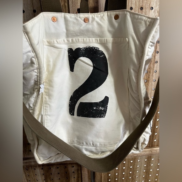 FEED Burlap Reversible Save the Children of the World Tan Tote Travel Beach Bag - Picture 10 of 10